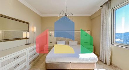 Квартира 2 + 1 в будинку з готельною інфраструктурою в районі Каргиджак