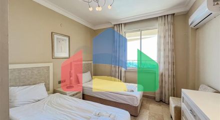 Квартира 2 + 1 в будинку з готельною інфраструктурою в районі Каргиджак