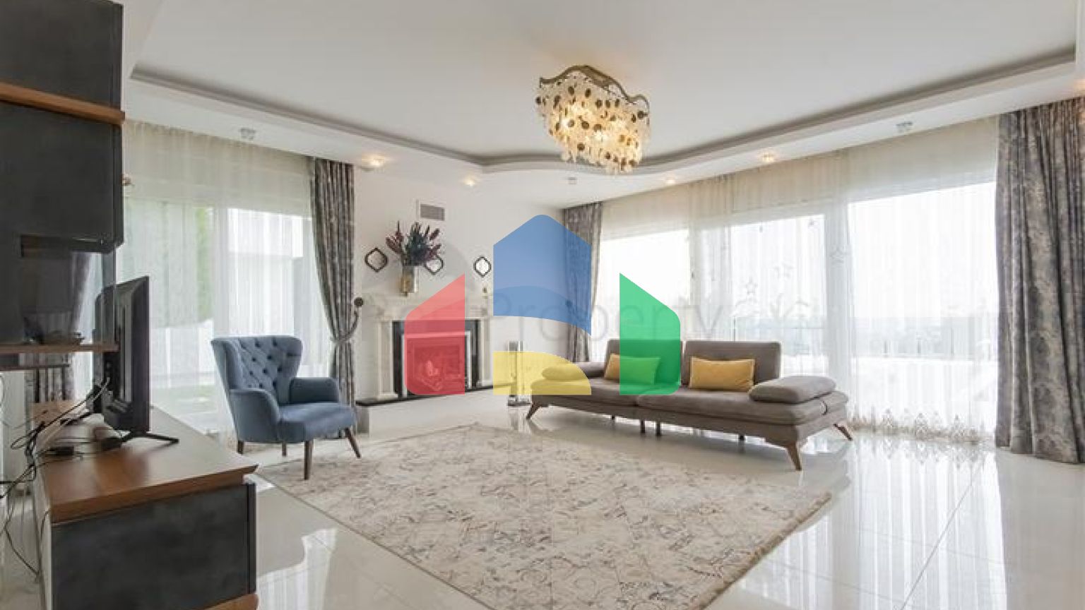 Вілла 8 + 2 в районі Каргиджак