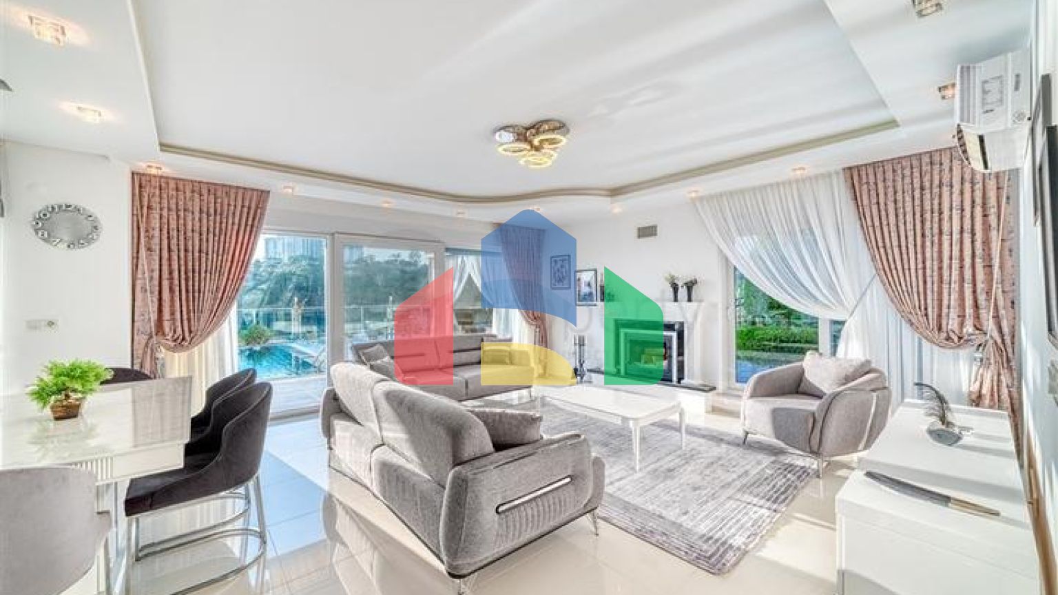 Вілла 8 + 2 в районі Каргиджак