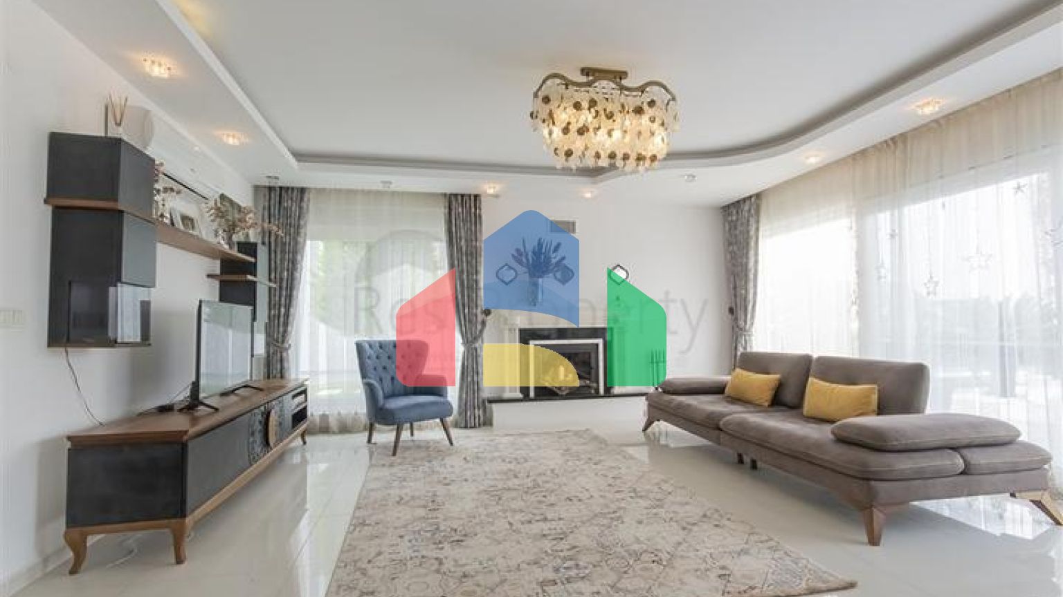 Вілла 8 + 2 в районі Каргиджак