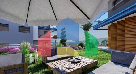 Installment plans - sea view -Luxury complex - In Kargicak / Alanya