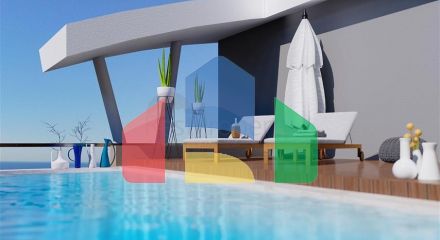 Installment plans - sea view -Luxury complex - In Kargicak / Alanya