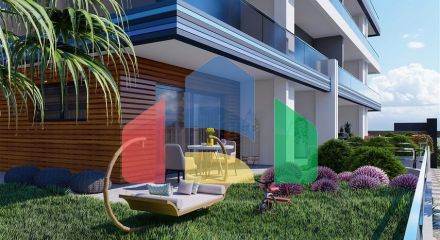 Installment plans - sea view -Luxury complex - In Kargicak / Alanya