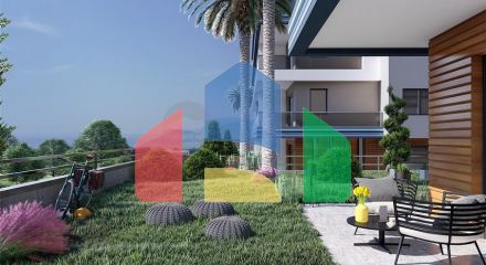 Installment plans - sea view -Luxury complex - In Kargicak / Alanya