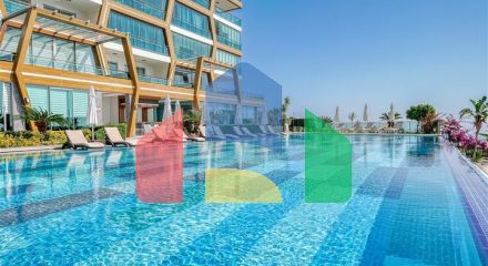 Apartment with sea view in a residential complex with premium infrastructure