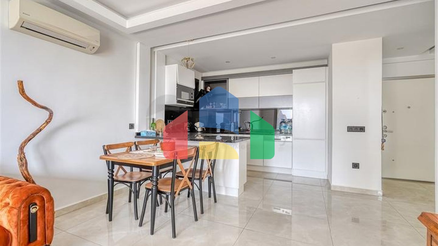 Квартира с видом на море в жилом комплексе с инфраструктурой премиум-класса