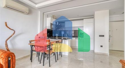 Квартира с видом на море в жилом комплексе с инфраструктурой премиум-класса