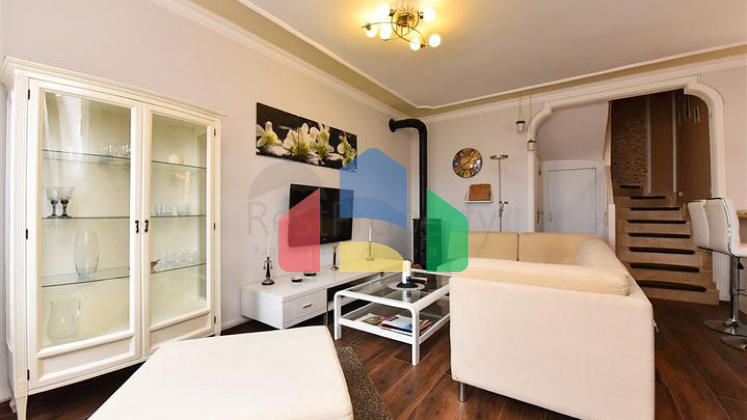 Таунхаус 2+1 в 600 м от моря в районе Каргыджак