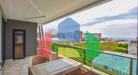 Furnished 1+1 apartment in a new complex in Kargicak district
