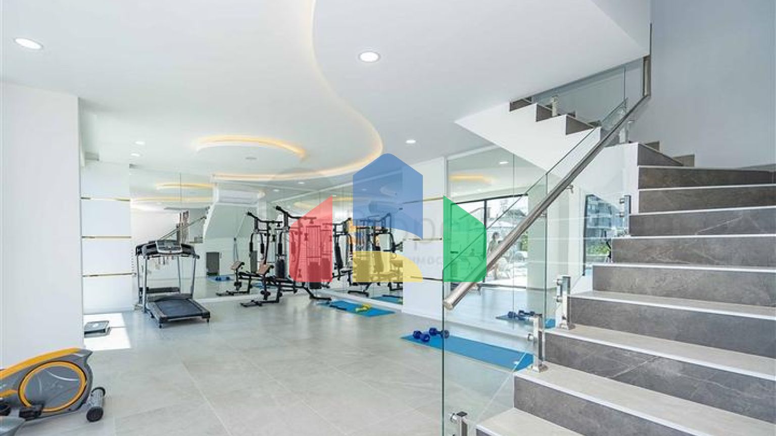 Мебльована квартира 1 + 1 в новому комплексі в районі Каргыджак