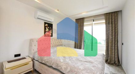 Мебльована квартира 1 + 1 в новому комплексі в районі Каргыджак