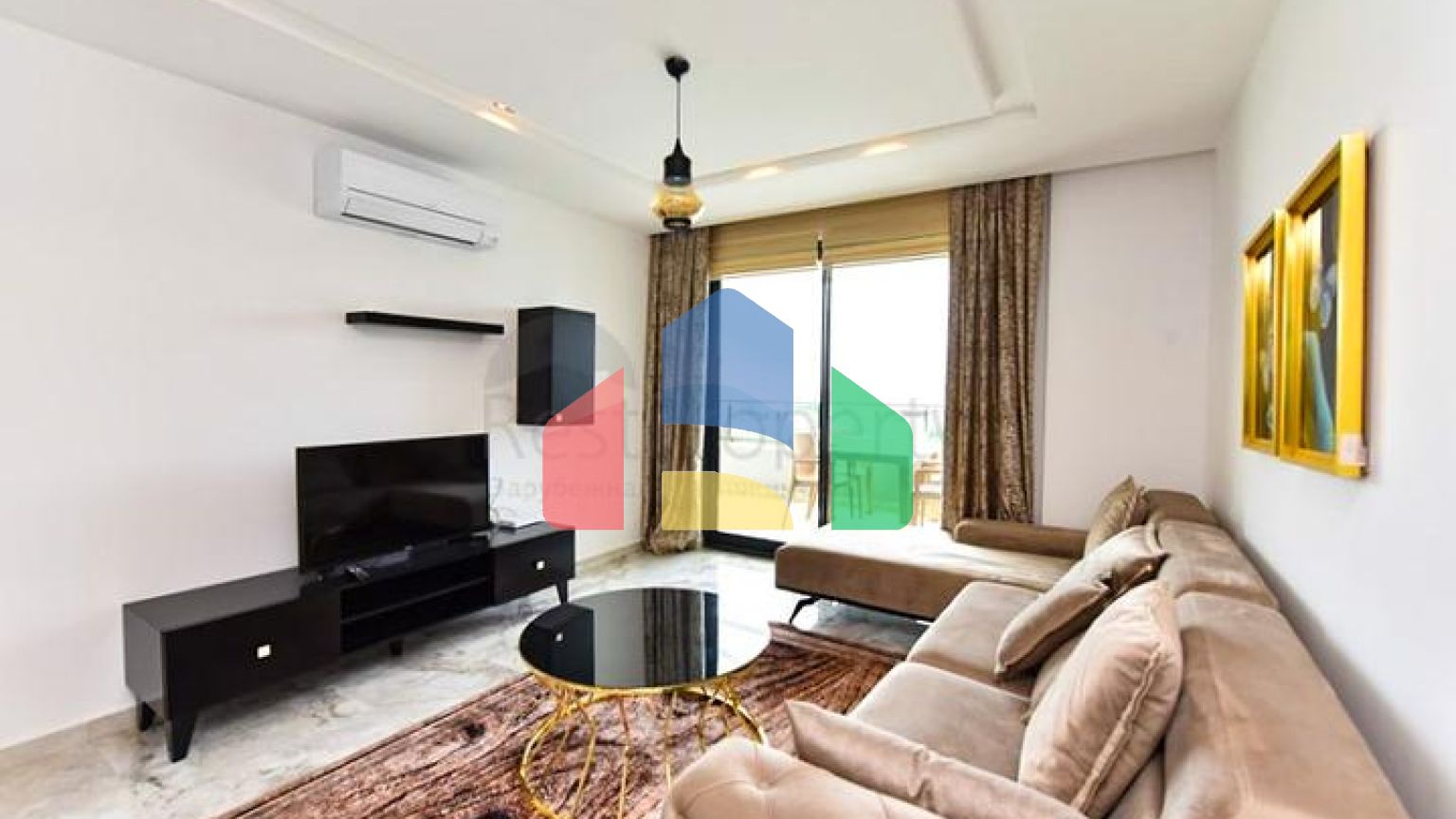 Мебльована квартира 1 + 1 в новому комплексі в районі Каргыджак