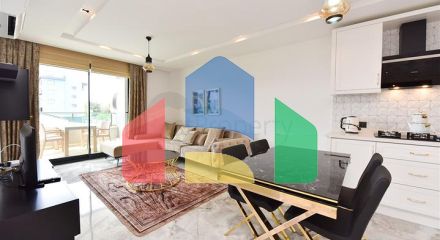 Мебльована квартира 1 + 1 в новому комплексі в районі Каргыджак