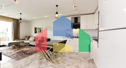 Мебльована квартира 1 + 1 в новому комплексі в районі Каргыджак