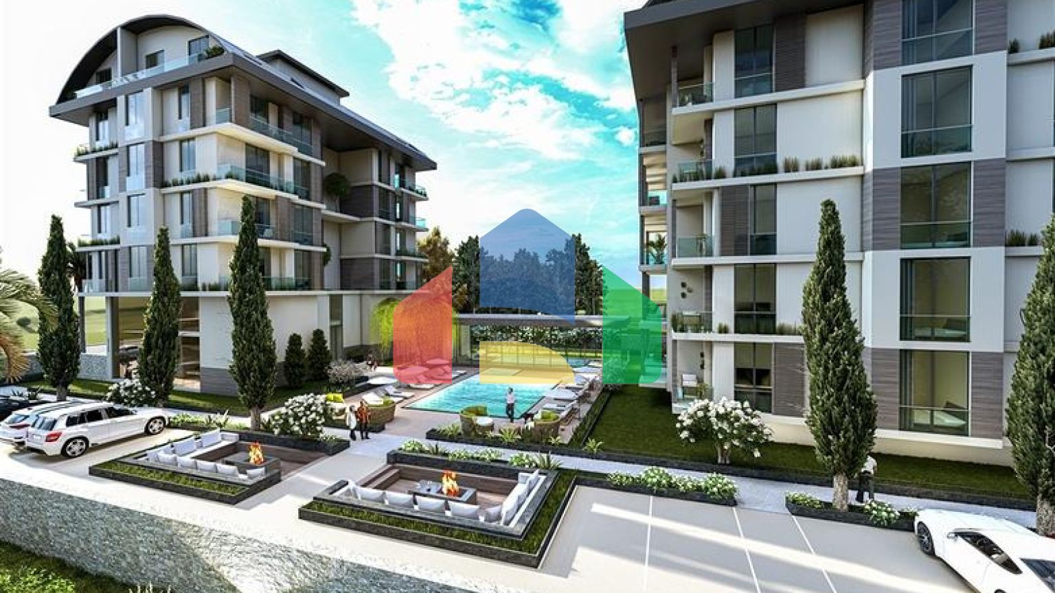 Клубный комплекс в районе Каргыджак