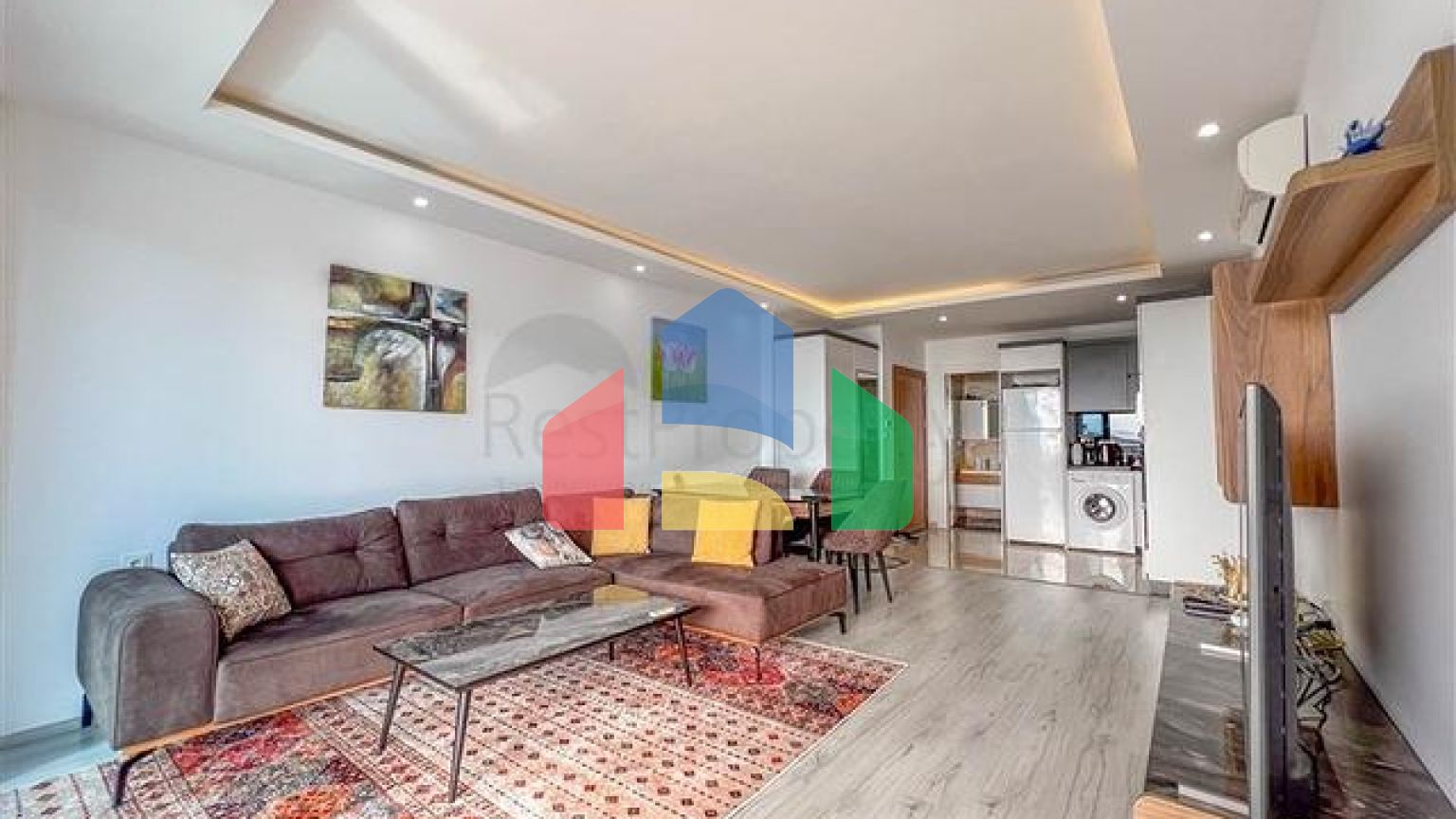 Трёхкомнатная квартира в тихом и уютном районе Каргыджак