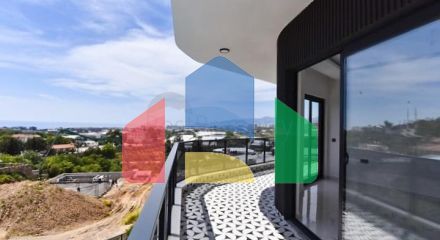 Sea View -Beautifully Designed -3 bedroom Private Villa -In Kargicak / Alanya