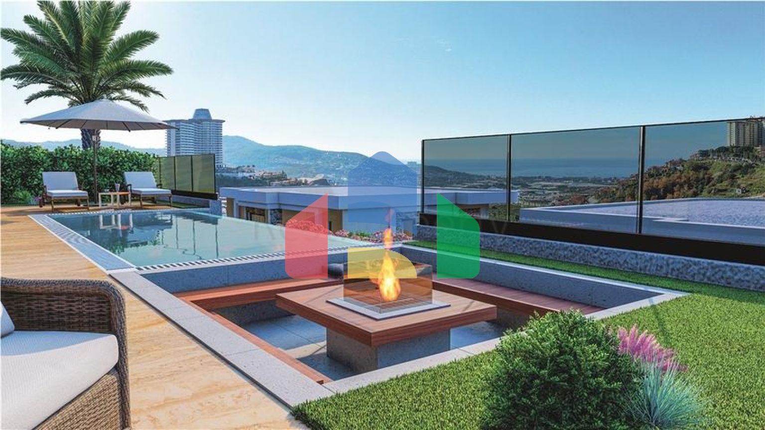 Інвестиційний проект апартаментів і Вілл в районі Каргыджак