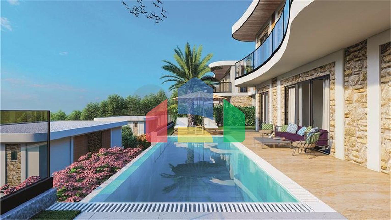 Інвестиційний проект апартаментів і Вілл в районі Каргыджак