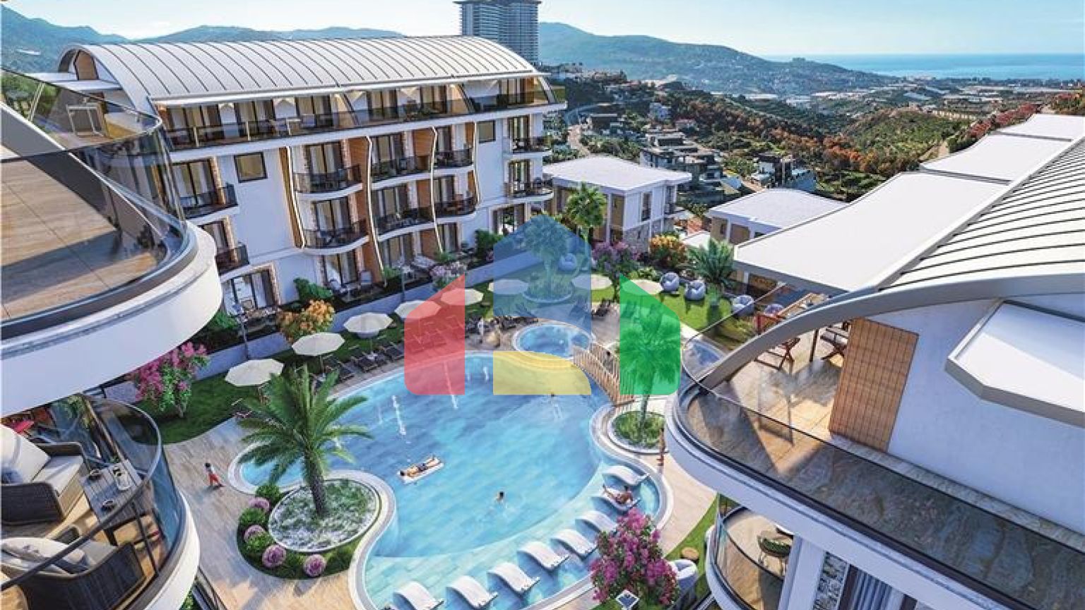 Інвестиційний проект апартаментів і Вілл в районі Каргыджак