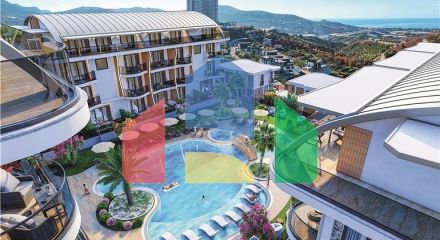 Інвестиційний проект апартаментів і Вілл в районі Каргыджак