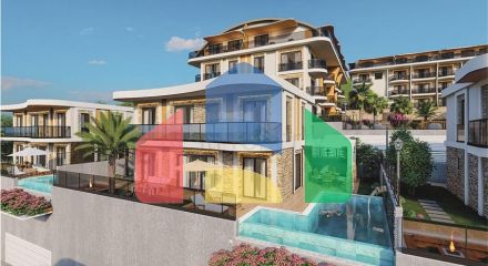 Інвестиційний проект апартаментів і Вілл в районі Каргыджак