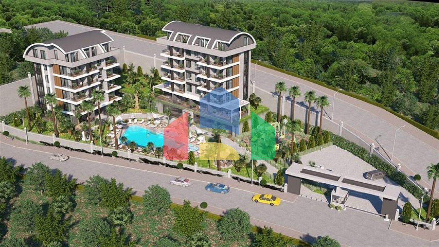 Новий проект, що будується в районі Каргиджак