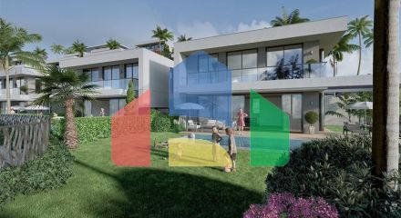3+1 villa with private pool in Kargicak area
