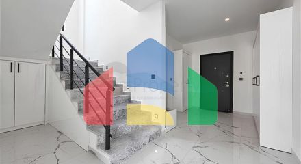 Luxury 4+1 villa with private pool and sea view in Kargicak