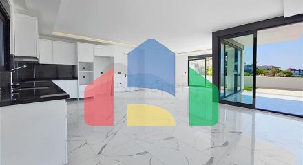 Luxury 4+1 villa with private pool and sea view in Kargicak