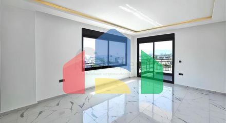 Luxury 4+1 villa with private pool and sea view in Kargicak