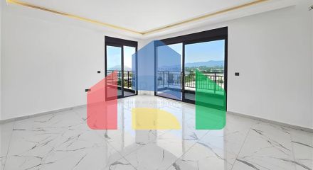 Роскошная вилла 4+1 с частным бассейном и видом на море в Каргыджаке