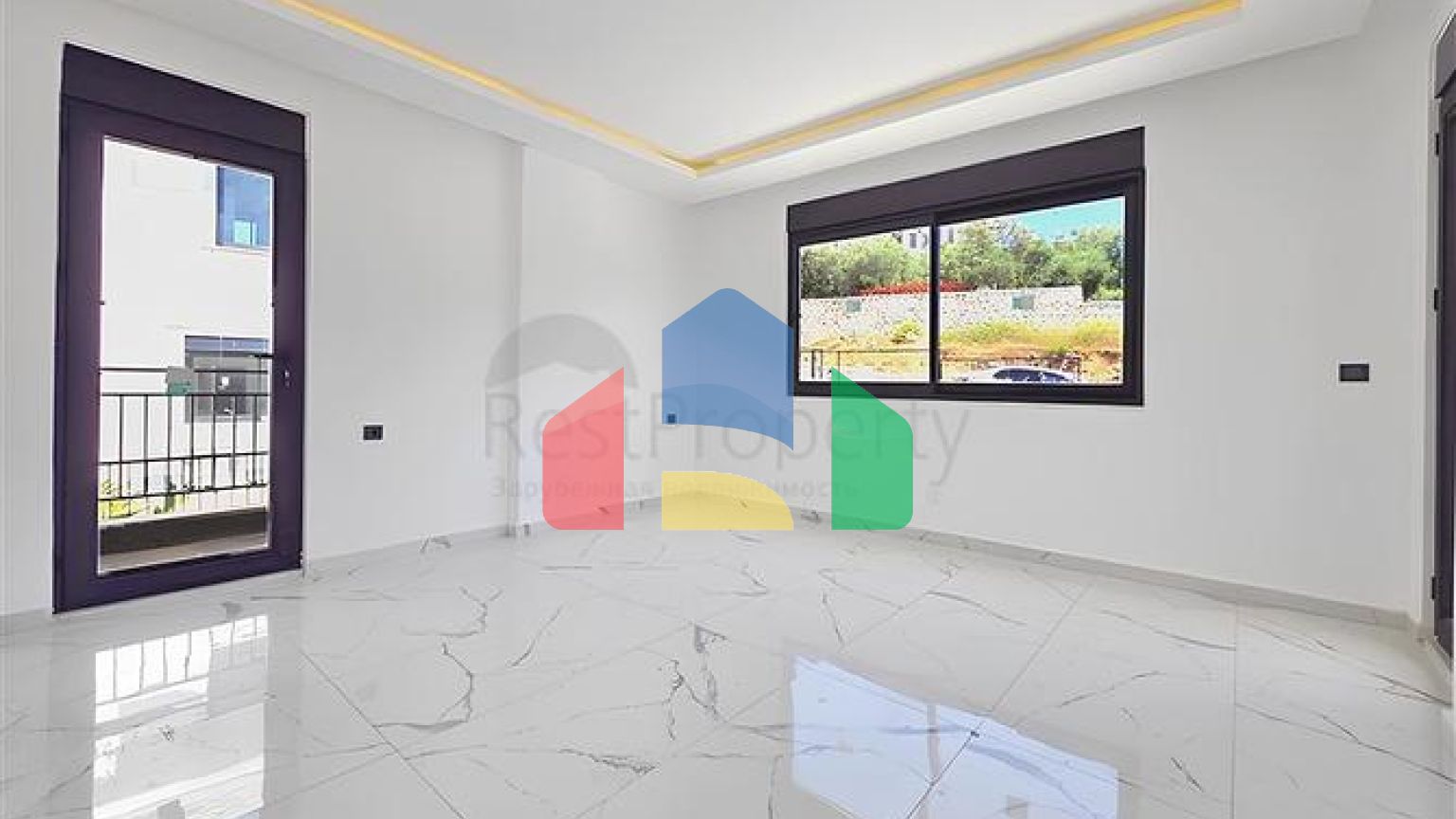 Роскошная вилла 4+1 с частным бассейном и видом на море в Каргыджаке