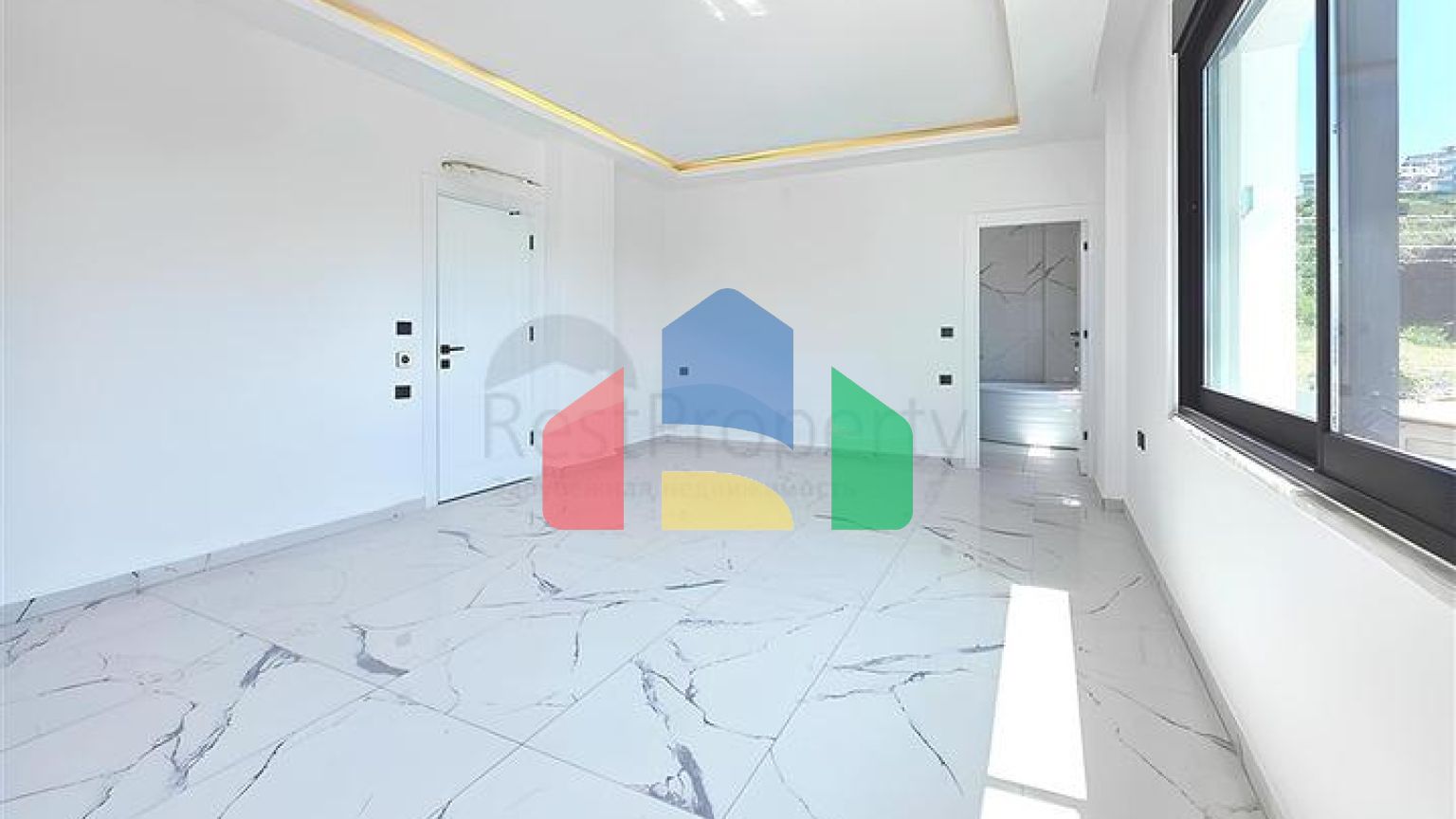 Роскошная вилла 4+1 с частным бассейном и видом на море в Каргыджаке