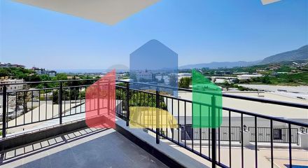 Роскошная вилла 4+1 с частным бассейном и видом на море в Каргыджаке