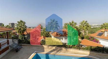 Вілла 4 + 1 в районі Каргиджак