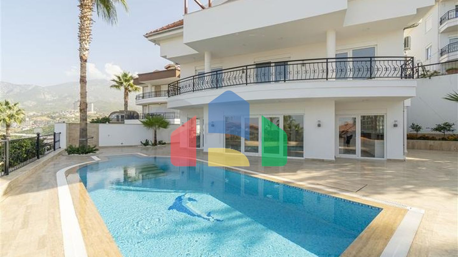 Вілла 4 + 1 в районі Каргиджак