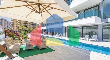 Шикарна квартира плануванням 1 + 1 в районі Каргиджак