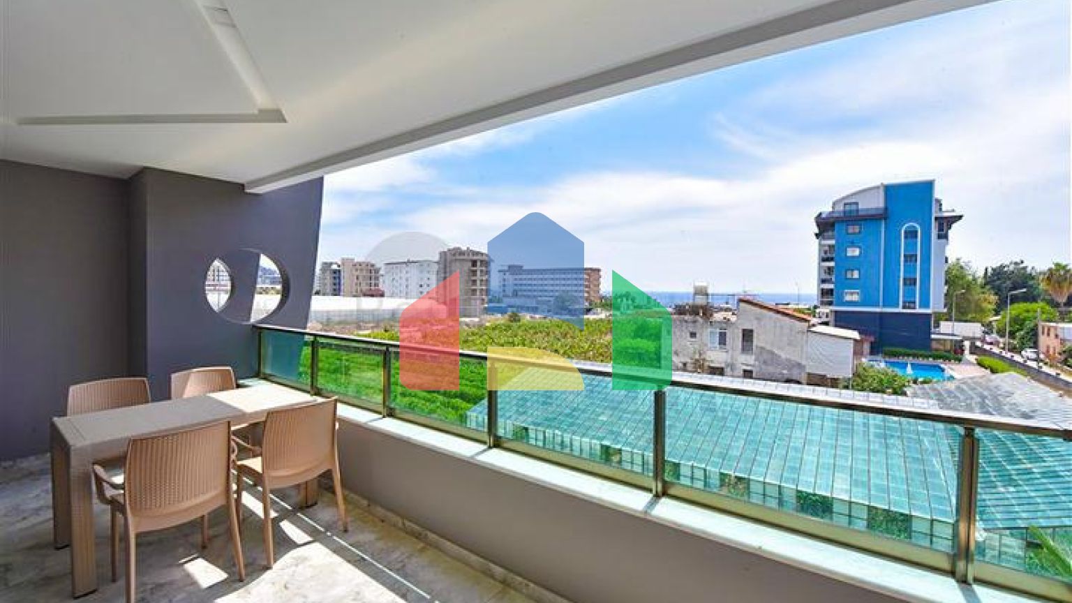 Шикарна квартира плануванням 1 + 1 в районі Каргиджак