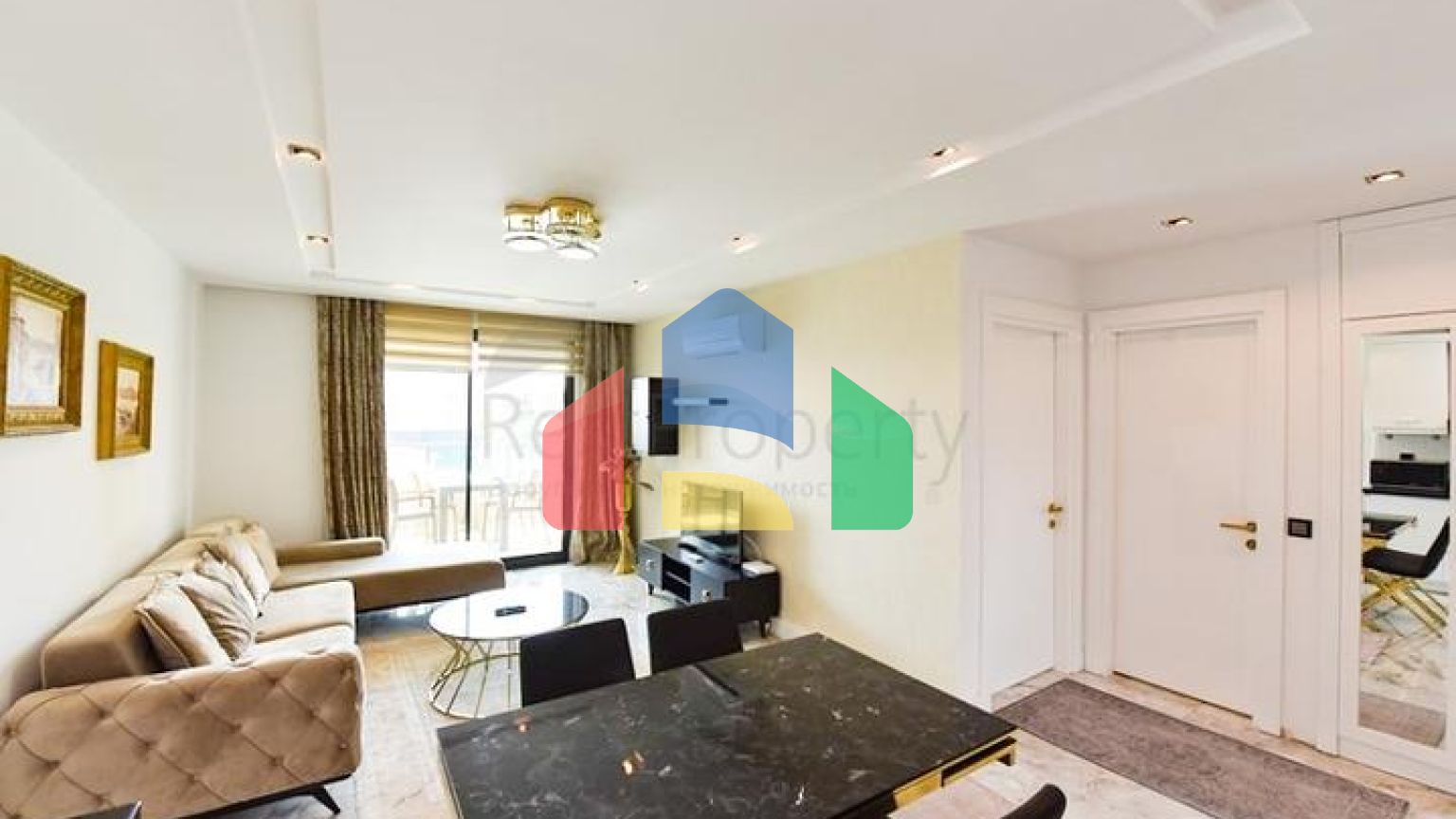 Шикарна квартира плануванням 1 + 1 в районі Каргиджак