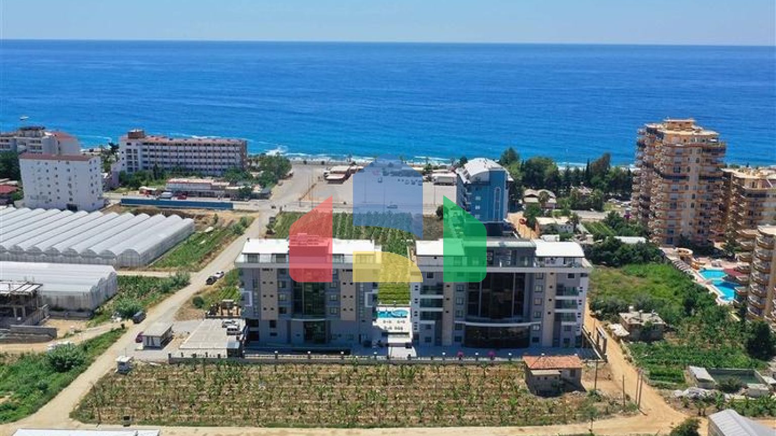 Шикарна квартира плануванням 1 + 1 в районі Каргиджак