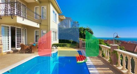 Видова вілла в районі Каргиджак