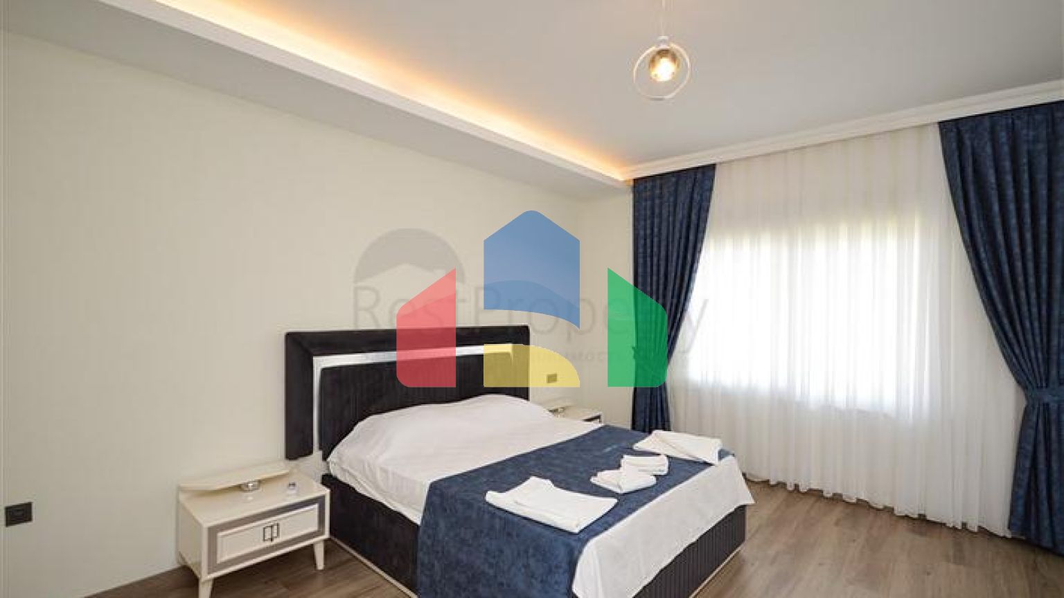 Современная и новая вилла планировкой 3+1 в районе Каргыджак