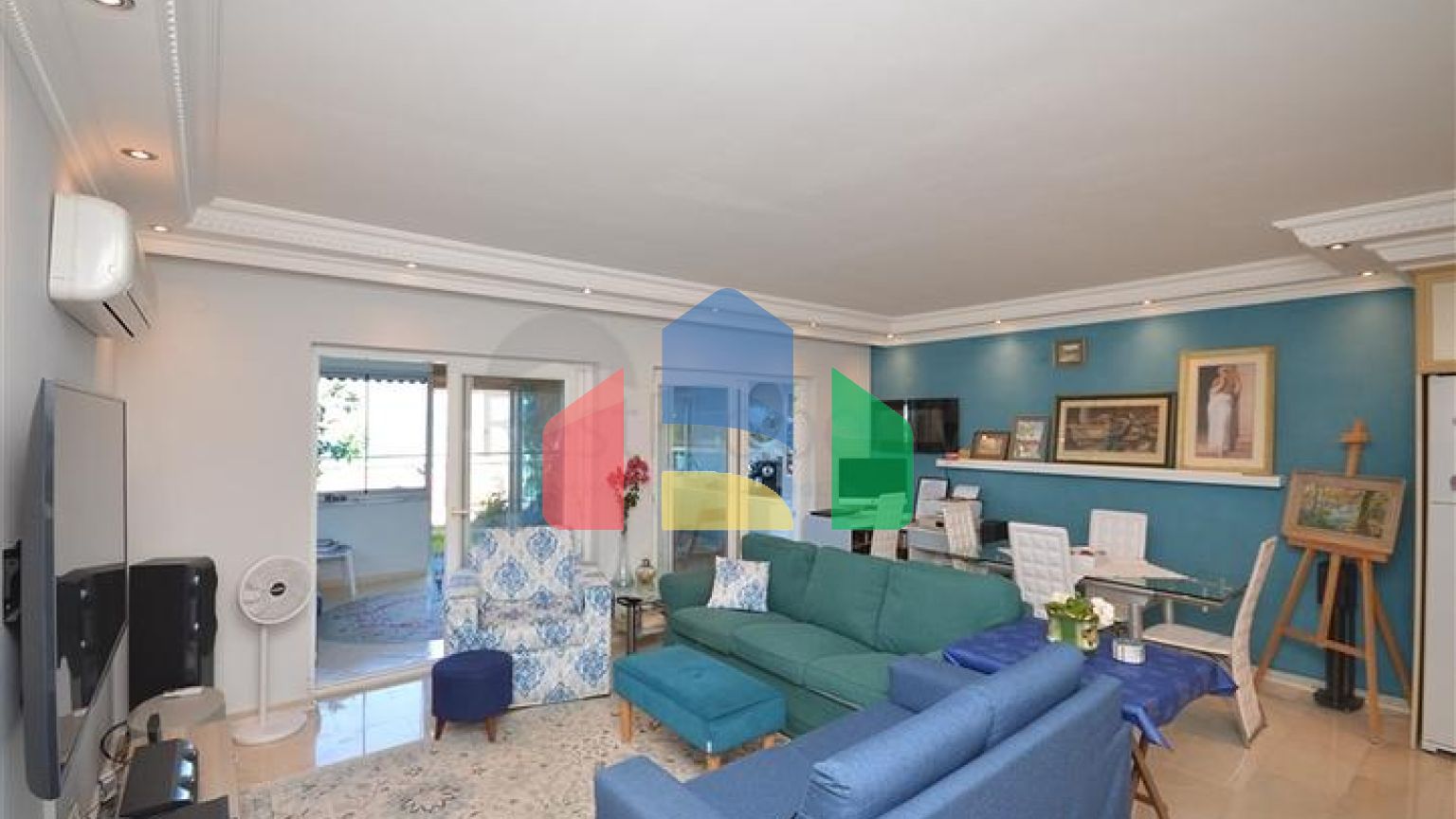 Затишна квартира 2 + 1 зі своїм садовим ділянкою