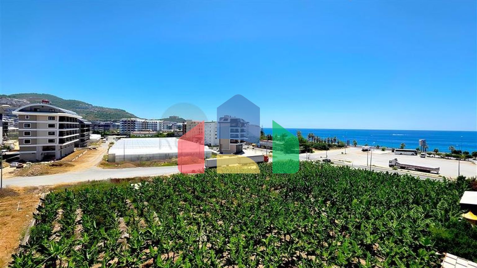 Уютная квартира у моря в современном комплексе в Каргыджаке