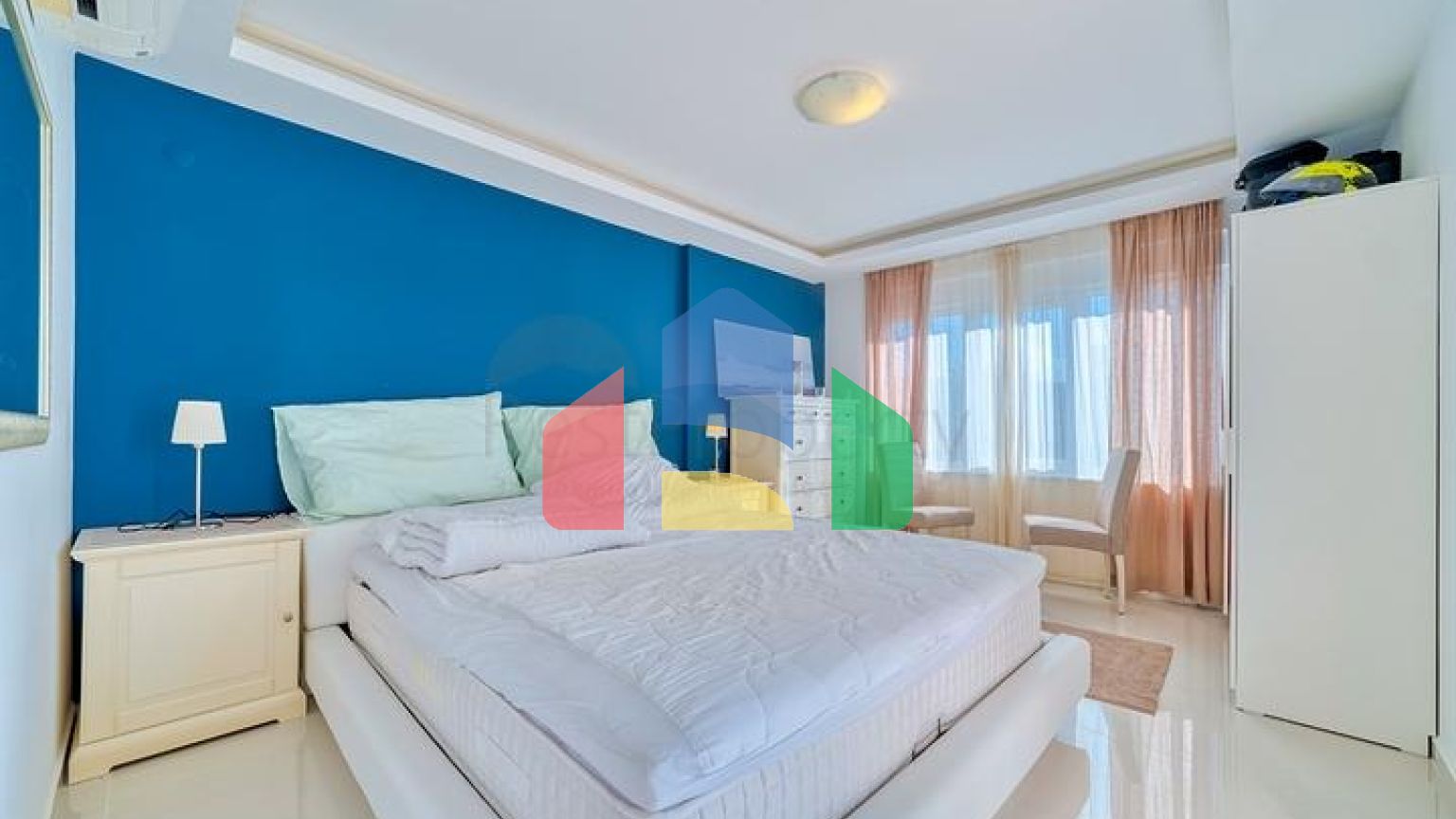 Частная вилла 4+1 с панорамными видами в районе Каргыджак