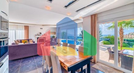 Частная вилла 4+1 с панорамными видами в районе Каргыджак