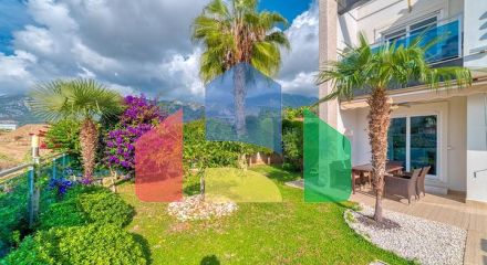 Частная вилла 4+1 с панорамными видами в районе Каргыджак