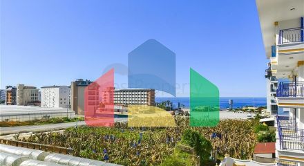 Квартира 1+1 с видом на море в районе Каргыджак